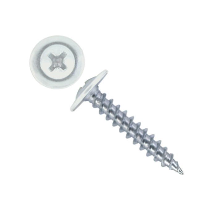 Саморез ПШ 4,2х25 (500шт) шлиц PH2 RAL 9003